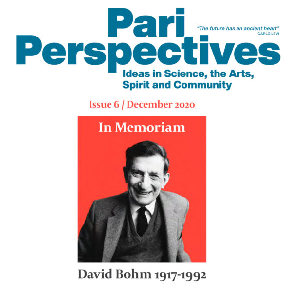 Pari Perspectives 6: In Memoriam: David Bohm 1917-1992 - Print Edition
