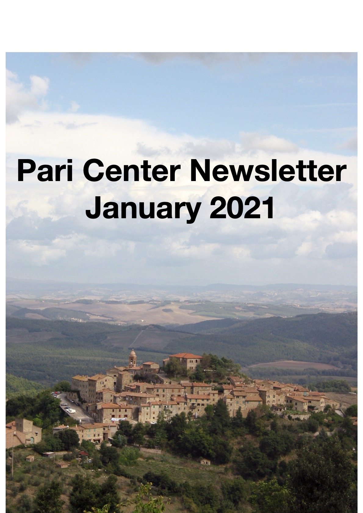Pari Center January Newsletter